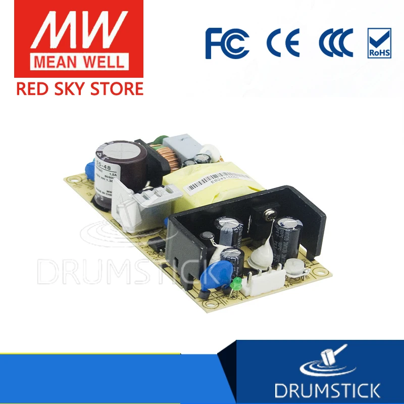 Special Deal MEAN WELL EPS-65-7.5 7.5V 8A meanwell EPS-65 7.5V 60W Single Output Switching Power Supply
Special Deal MEAN WELL EPS-65-7.5 7.5V 8A meanwell EPS-65 7.5V 60W Single Output Switching Power Supply