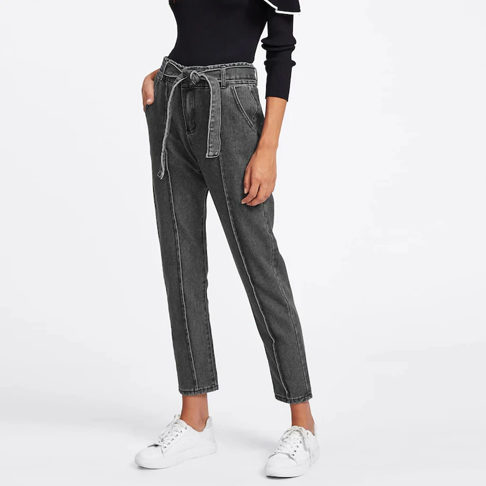new arrivel gray black loose jeans women high waist drawstring harem pants casual washed cotton denim pants jeans
new arrivel gray black loose jeans women high waist drawstring harem pants casual washed cotton denim pants jeans
