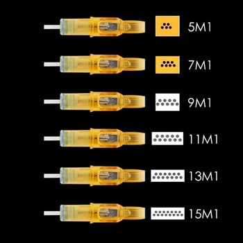 10pcs Pro Disposable Semi Permanent Tattoo Cartridge Needles Eyebrow Tattoo Pen Machine Supply 5M /7M/9M/11M/13M/15M
10pcs Pro Disposable Semi Permanent Tattoo Cartridge Needles Eyebrow Tattoo Pen Machine Supply 5M /7M/9M/11M/13M/15M