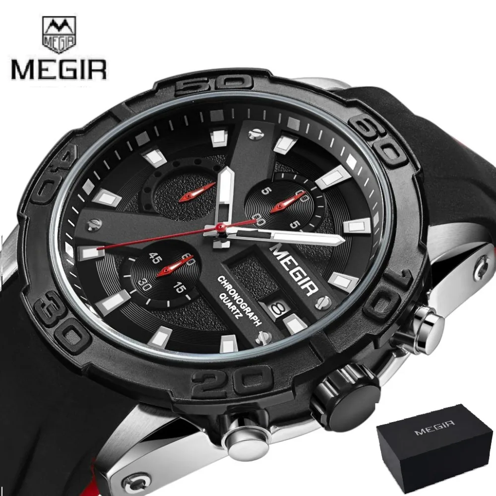 Megir Clock Male Mens Watches Top Brand Luxury Green Quartz Watch Men Sport Chronograph Wrist Watch for Man Relogio Masculino
Megir Clock Male Mens Watches Top Brand Luxury Green Quartz Watch Men Sport Chronograph Wrist Watch for Man Relogio Masculino