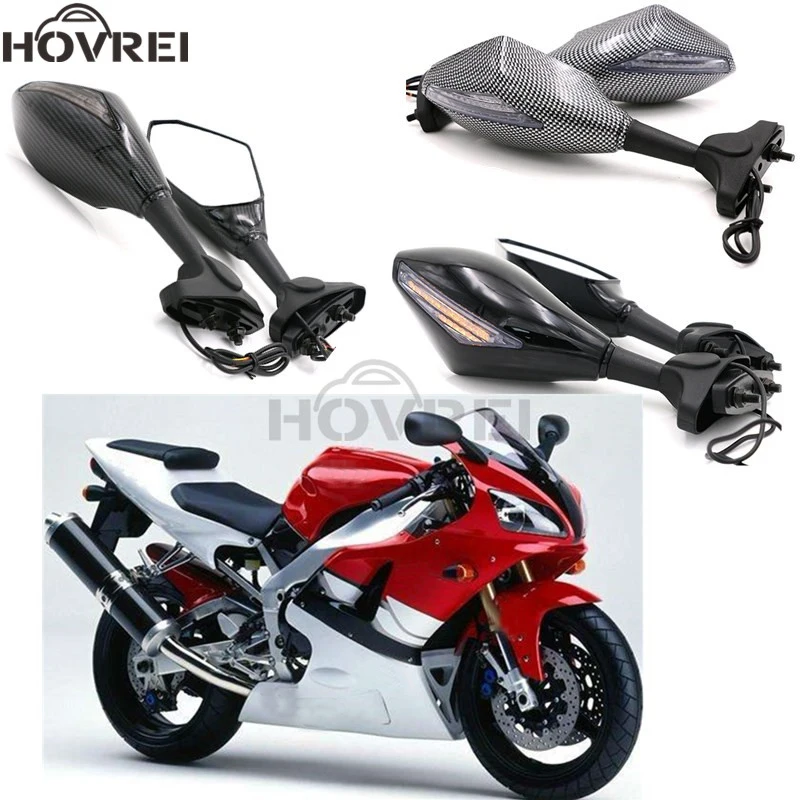carbon firber Motorcycle Rearview side Mirrors Turn Signals LED Lights for Hyosung GT125R GT250R GT650R Yamaha Honda Kawasaki
carbon firber Motorcycle Rearview side Mirrors Turn Signals LED Lights for Hyosung GT125R GT250R GT650R Yamaha Honda Kawasaki