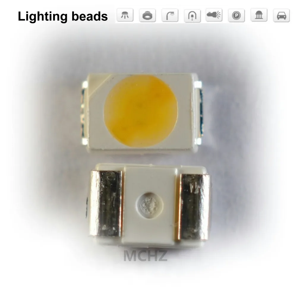 500pcs/LOT SMD LED 3020 Chip 0.2W 3V 60MA White warm cold 16LM CRI90 C9WT803
500pcs/LOT SMD LED 3020 Chip 0.2W 3V 60MA White warm cold 16LM CRI90 C9WT803