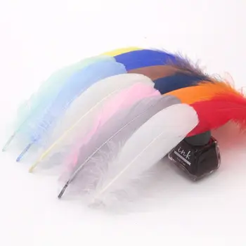 High quality natural color dyed goose feather 5-7inch / 13-18CM feather crafts jewelry clothing accessories wedding decoration
High quality natural color dyed goose feather 5-7inch / 13-18CM feather crafts jewelry clothing accessories wedding decoration