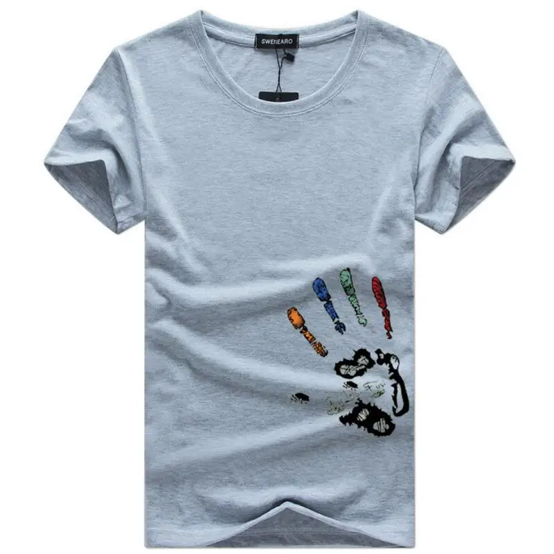 Men's Tops brand cotton Short sleeve t shirt Men 2019 new fashion summer palm print Casual sunlight T-shirt Men o-neck tee shirt
Men's Tops brand cotton Short sleeve t shirt Men 2019 new fashion summer palm print Casual sunlight T-shirt Men o-neck tee shirt