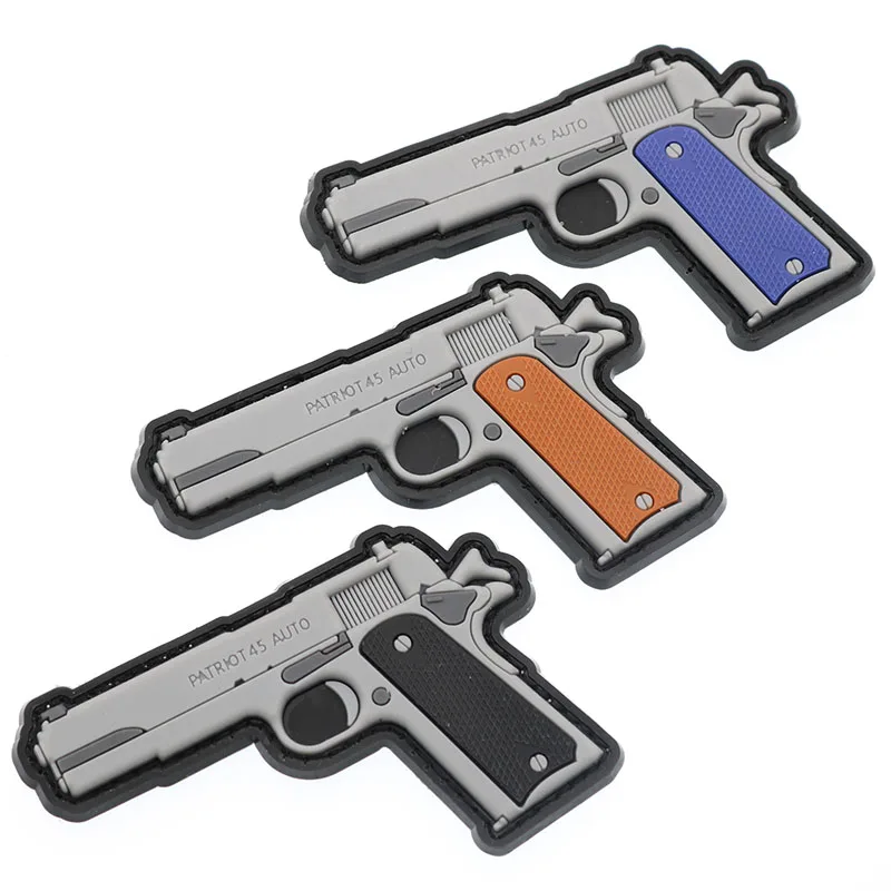 3D Tactics 1911 PVC Fire Military Morale Service Badge Gun Rubber Bicycle Zipper Suitable For Backpack Cap Armband
3D Tactics 1911 PVC Fire Military Morale Service Badge Gun Rubber Bicycle Zipper Suitable For Backpack Cap Armband
