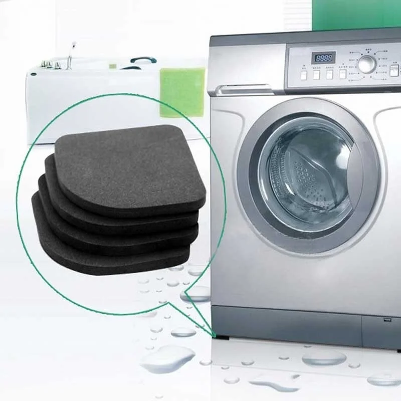 Urijk 4pcs/set Black Square Refrigerator Mute Mat Washing Machine Anti Vibration Pad Shock Pad Chair Desk Feet Mats Non-slip Mat
Urijk 4pcs/set Black Square Refrigerator Mute Mat Washing Machine Anti Vibration Pad Shock Pad Chair Desk Feet Mats Non-slip Mat