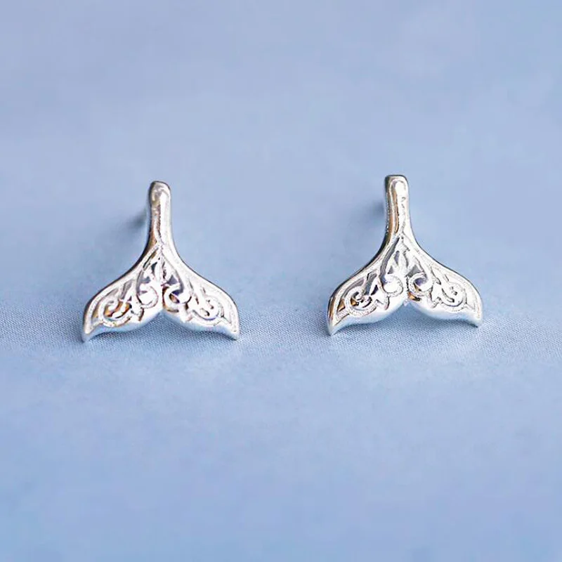 SMJEL Cute Prevent Allergy Cute Whale Tail Earring Dolphin Mermaid Tail Stud Earrings for Women Wedding Jewelry Syed128
SMJEL Cute Prevent Allergy Cute Whale Tail Earring Dolphin Mermaid Tail Stud Earrings for Women Wedding Jewelry Syed128