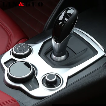 Case For Alfa romeo Giulia ABS electroplating Car Interior Gear Panel Decorative Frame Trim car styling
Case For Alfa romeo Giulia ABS electroplating Car Interior Gear Panel Decorative Frame Trim car styling