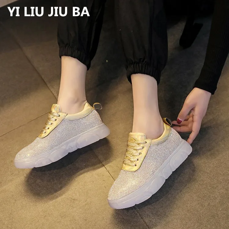 Women Casual Shoes 2019 spring Rhinestone Women Shoes Flats Platform Lace-Up Fashion Breathable shoes Women zapatos mujer **767
Women Casual Shoes 2019 spring Rhinestone Women Shoes Flats Platform Lace-Up Fashion Breathable shoes Women zapatos mujer **767
