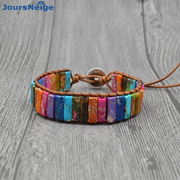 JoursNeige Hand Weaving Boho Bracelets Color Natural Stone Single Leather Wrap Bracelet Cuff Vintage Bracelets Fashion Jewelry
JoursNeige Hand Weaving Boho Bracelets Color Natural Stone Single Leather Wrap Bracelet Cuff Vintage Bracelets Fashion Jewelry