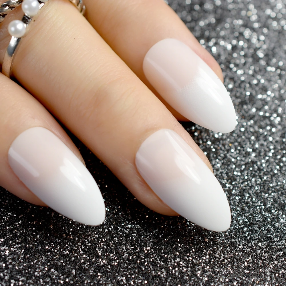 White French Stiletto Fake Nails Natual Pink Pointed Sharp False Nail Art Tips DIY Manicure Nails
White French Stiletto Fake Nails Natual Pink Pointed Sharp False Nail Art Tips DIY Manicure Nails
