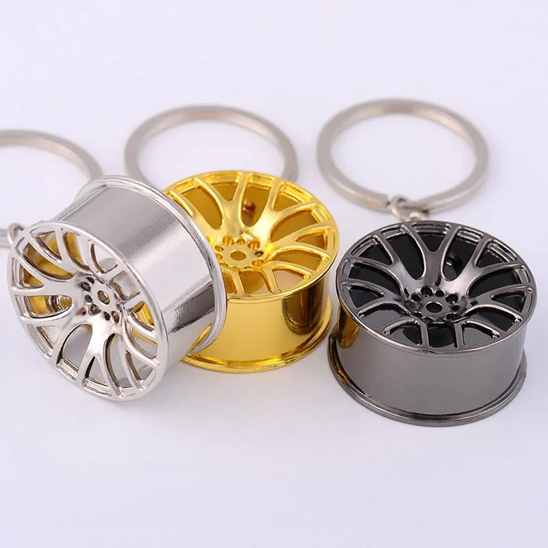 Luxury Metal Car Keychain Wheel Tire Styling Creative Mini Key Ring Personality Rim Model Key Chain Gift for Men SP0349
Luxury Metal Car Keychain Wheel Tire Styling Creative Mini Key Ring Personality Rim Model Key Chain Gift for Men SP0349