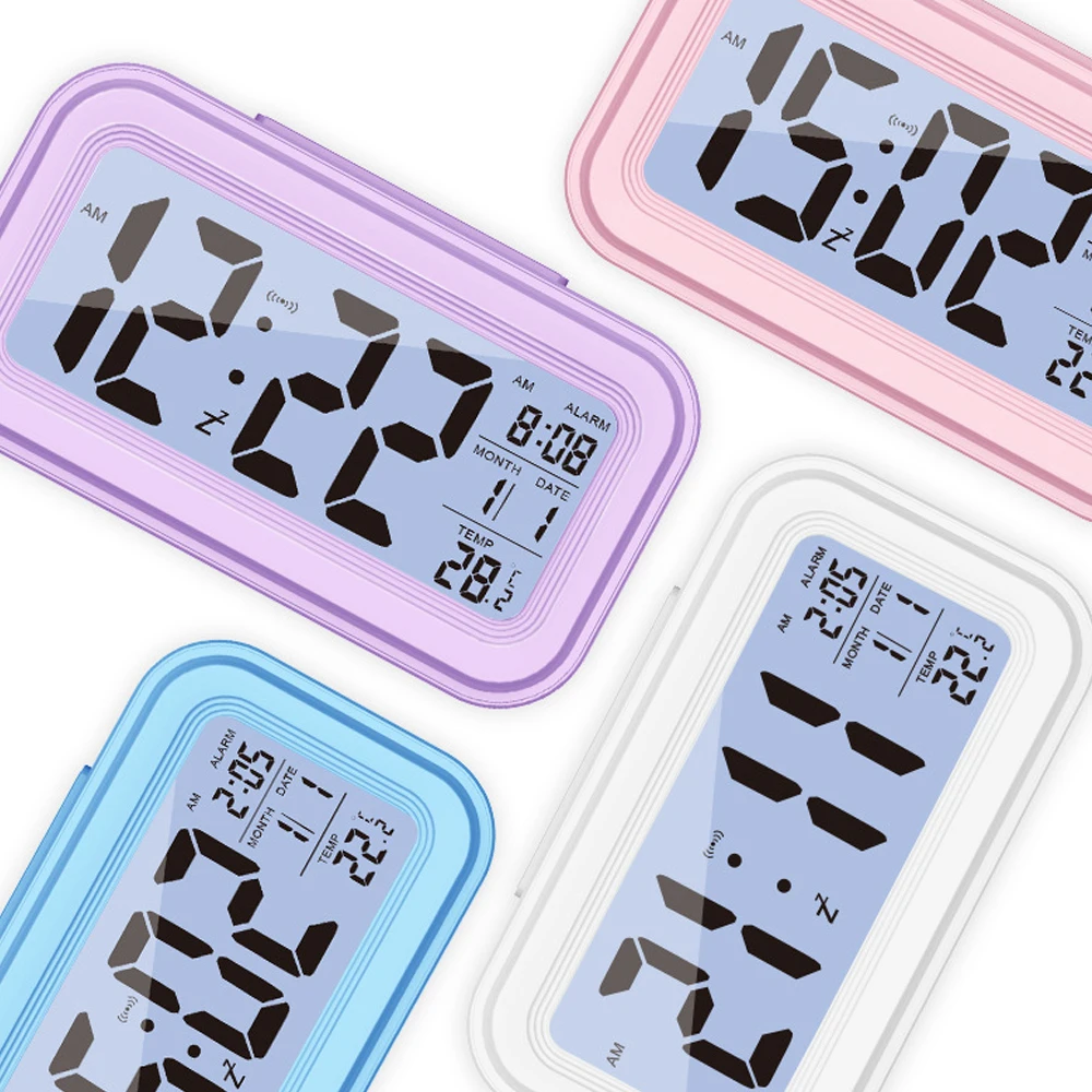 Digital Smart Alarm Clock Electronic LED Backlight Display Temperature Snooze Function Alarm Clock Table Student Kids Clock
Digital Smart Alarm Clock Electronic LED Backlight Display Temperature Snooze Function Alarm Clock Table Student Kids Clock