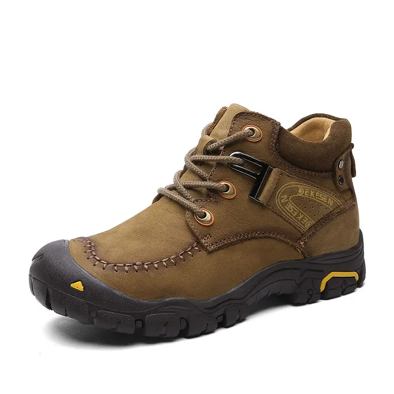 BACKCAMEL Winter Warm Velvet Men's Outdoor Cotton Shoes Leather Snow Boots Low Large Size 38-49 Wear-resistant Non-slip Footwear
BACKCAMEL Winter Warm Velvet Men's Outdoor Cotton Shoes Leather Snow Boots Low Large Size 38-49 Wear-resistant Non-slip Footwear