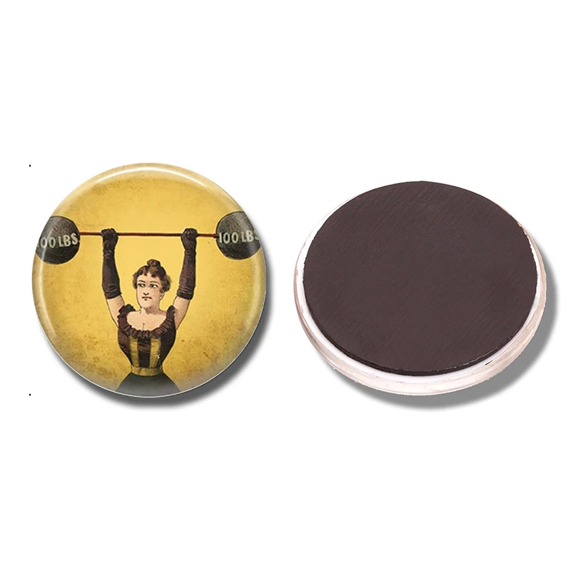 Steampunk Strong Woman 30 MM Fridge Magnet Vintage Circus Glass Dome Magnetic Refrigerator Stickers Note Holder Home Decoration
Steampunk Strong Woman 30 MM Fridge Magnet Vintage Circus Glass Dome Magnetic Refrigerator Stickers Note Holder Home Decoration