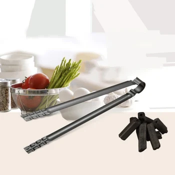 Portable Outdoor Picnic Tool BBQ Charcoal Tong Anti-hot Metal Handle Grill Food Clip Barbecue Clips Clamp Tool With Hanging Loop
Portable Outdoor Picnic Tool BBQ Charcoal Tong Anti-hot Metal Handle Grill Food Clip Barbecue Clips Clamp Tool With Hanging Loop