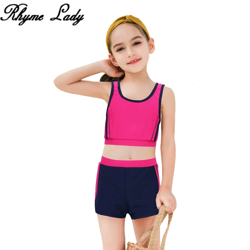 Rhyme Lady Baby Girls Bikini Set Children Girl sports Swimwear two pieces solid Swimsuit 2019 new Summer kids bathing suit
Rhyme Lady Baby Girls Bikini Set Children Girl sports Swimwear two pieces solid Swimsuit 2019 new Summer kids bathing suit