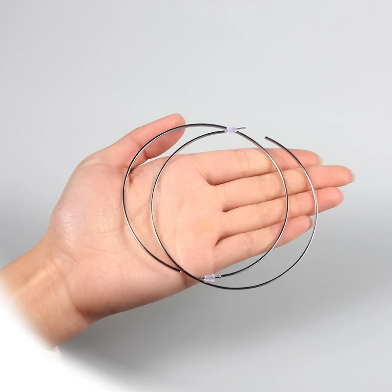 SUKI Korea Hyperbole Round Hoop Earrings Big Circle 8.5cm Fashion Earring for Girls Party Cute Hip Hop Accessory Joint
SUKI Korea Hyperbole Round Hoop Earrings Big Circle 8.5cm Fashion Earring for Girls Party Cute Hip Hop Accessory Joint
