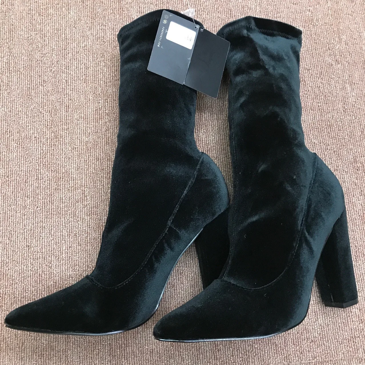 Autumn Winter Boots Women Pointed Toe Knee High Boots Slip-on High Quality Black Boots High Heel Boots Womens Shoes Botas Mujer
Autumn Winter Boots Women Pointed Toe Knee High Boots Slip-on High Quality Black Boots High Heel Boots Womens Shoes Botas Mujer