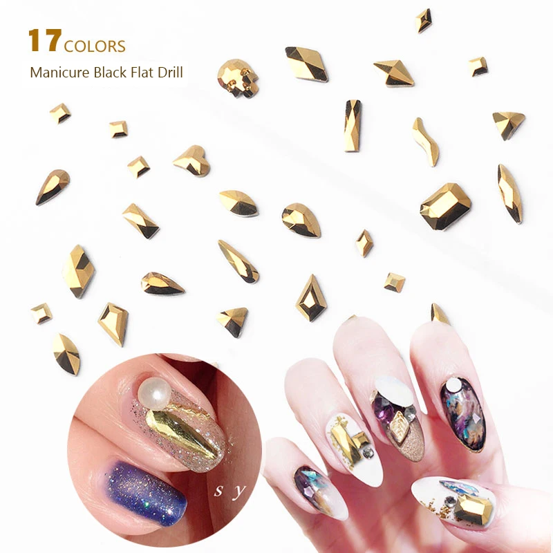 Water Drop Nail art Stones Strass Mineral Gold Glass Rhinestones 3D Flat Back Crystal Gems for Nail Art Decorations10 Pcs 030
Water Drop Nail art Stones Strass Mineral Gold Glass Rhinestones 3D Flat Back Crystal Gems for Nail Art Decorations10 Pcs 030