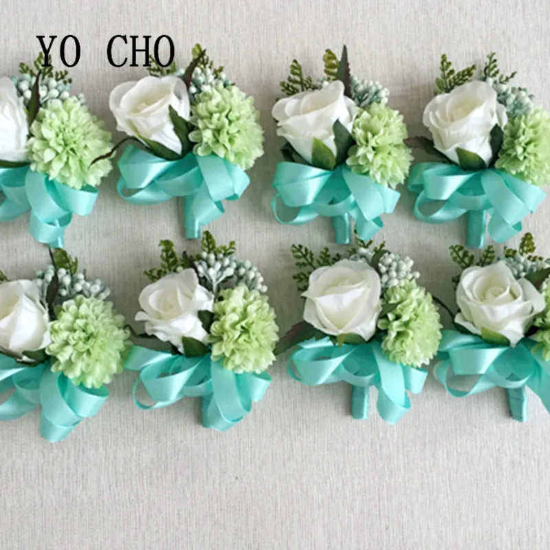 YO CHO High-end Fresh Artificial Wrist Corsage Flowers Bracelet Bridesmaid Sisters Hand Flower For Wedding Party Brideamaid Prom
YO CHO High-end Fresh Artificial Wrist Corsage Flowers Bracelet Bridesmaid Sisters Hand Flower For Wedding Party Brideamaid Prom
