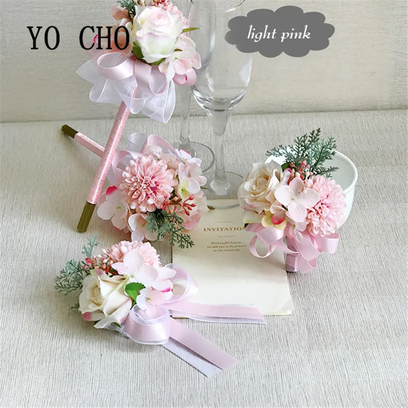 YO CHO Bride Wedding Wrist Corsage Groom Boutonniere Blue Artificial Silk Rose Bamboo Flower Bracelet Prom Party Meeting Corsage
YO CHO Bride Wedding Wrist Corsage Groom Boutonniere Blue Artificial Silk Rose Bamboo Flower Bracelet Prom Party Meeting Corsage
