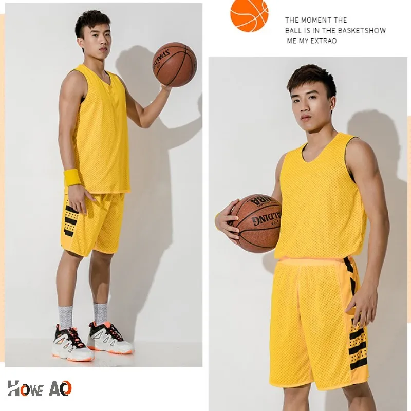 HOWE AO 2019 Basketball Uniforms Quick-Drying Men Basketball Jersey Sets Vest And Shorts Double-sided wear Sports Clothes
HOWE AO 2019 Basketball Uniforms Quick-Drying Men Basketball Jersey Sets Vest And Shorts Double-sided wear Sports Clothes