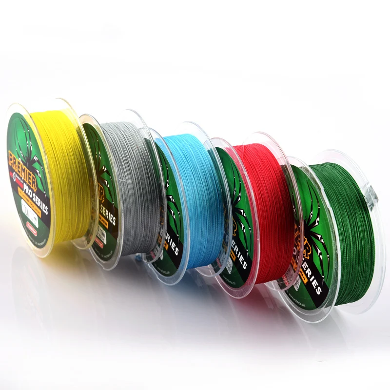 Image 100M Fishing Lines PE Braid 4 Stands 6LB to 100LB Multifilament Fishing Line Angling Accessories Fishing Rope Cord 5 Colors