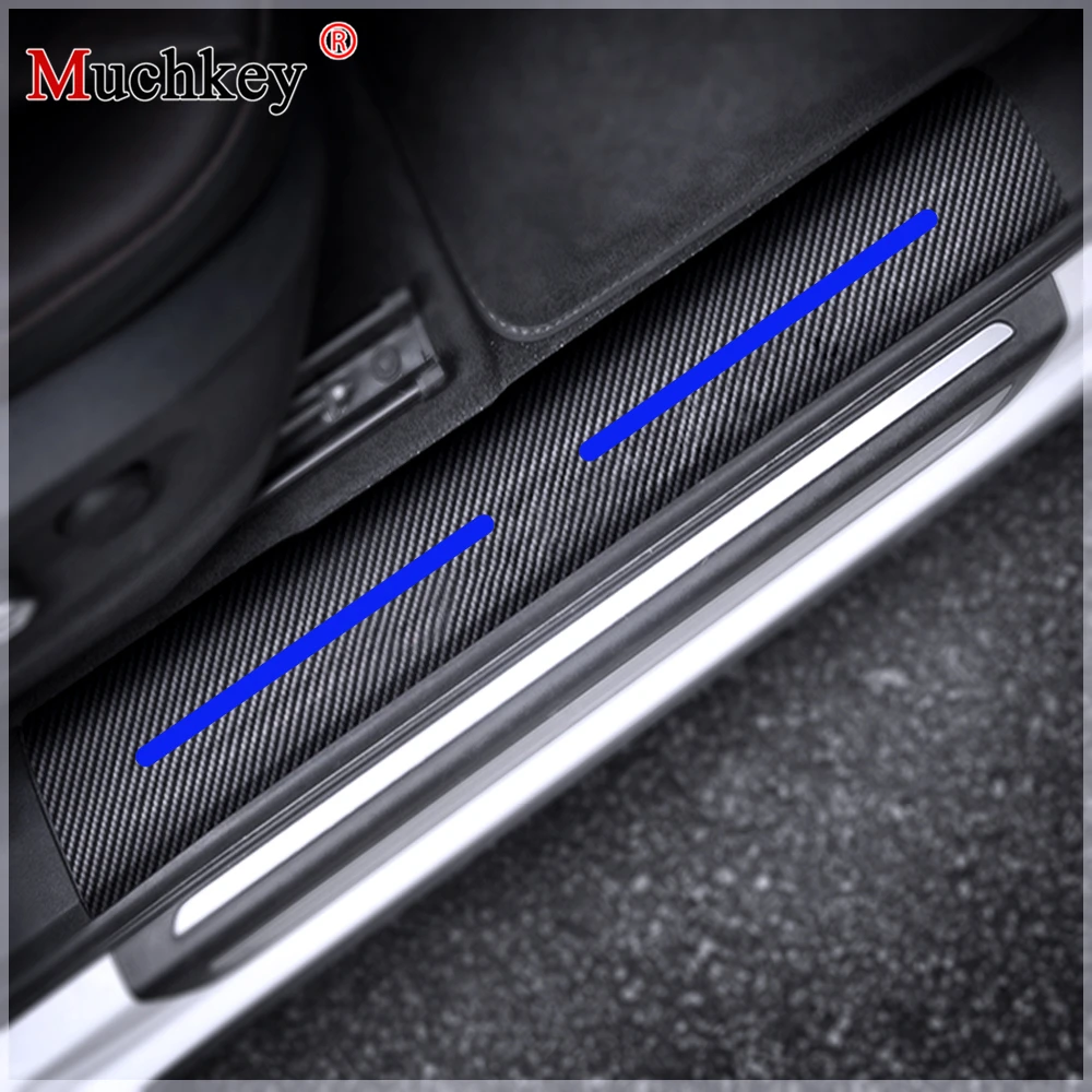 For CHEVROLET Aveo Carbon Fiber Sticker Car Door Sill Protector Scuff Plate Car Accessories Stickers Car-Styling 4pcs
For CHEVROLET Aveo Carbon Fiber Sticker Car Door Sill Protector Scuff Plate Car Accessories Stickers Car-Styling 4pcs
