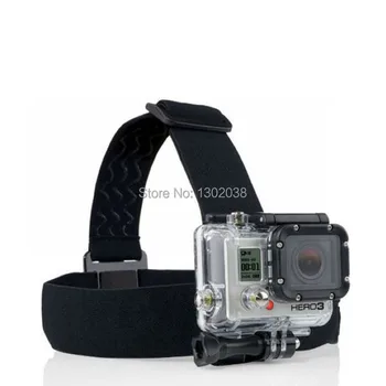 

Gopro Head Strap hero3 hero2 Sj4000 Accessories Elastic Adjustable Belt Mount for Go Pro hero 4 3 3+ 2 1 Camera