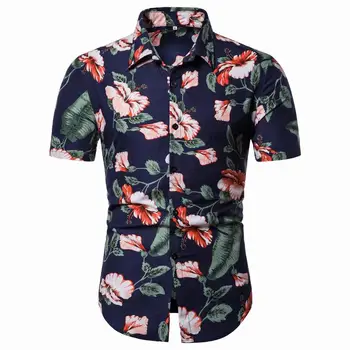 2019 Retro Floral Printed Man Casual Shirts Fashion Classic Men Dress Shirt Breathable Men's short Sleeve Brand Clothing
2019 Retro Floral Printed Man Casual Shirts Fashion Classic Men Dress Shirt Breathable Men's short Sleeve Brand Clothing