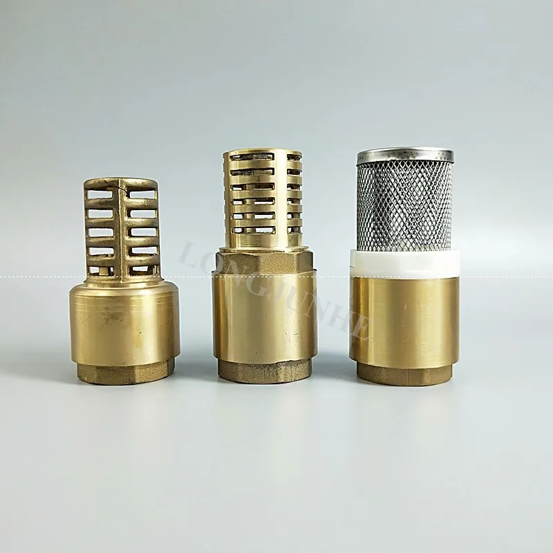 Factory Direct Supply High Quality 1" Female Thread Bottom Valve Brass one-way check Valve Water Pump Foot Valve
Factory Direct Supply High Quality 1" Female Thread Bottom Valve Brass one-way check Valve Water Pump Foot Valve