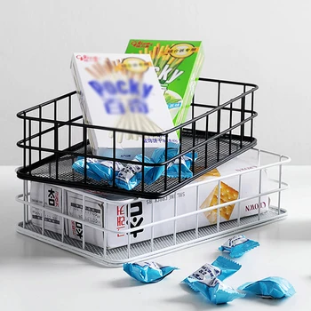 Wrought Iron Table Storage Basket Table Decoration Book Cosmetic Container Box Closet Toy Box Container Organizer Snack Holder
Wrought Iron Table Storage Basket Table Decoration Book Cosmetic Container Box Closet Toy Box Container Organizer Snack Holder