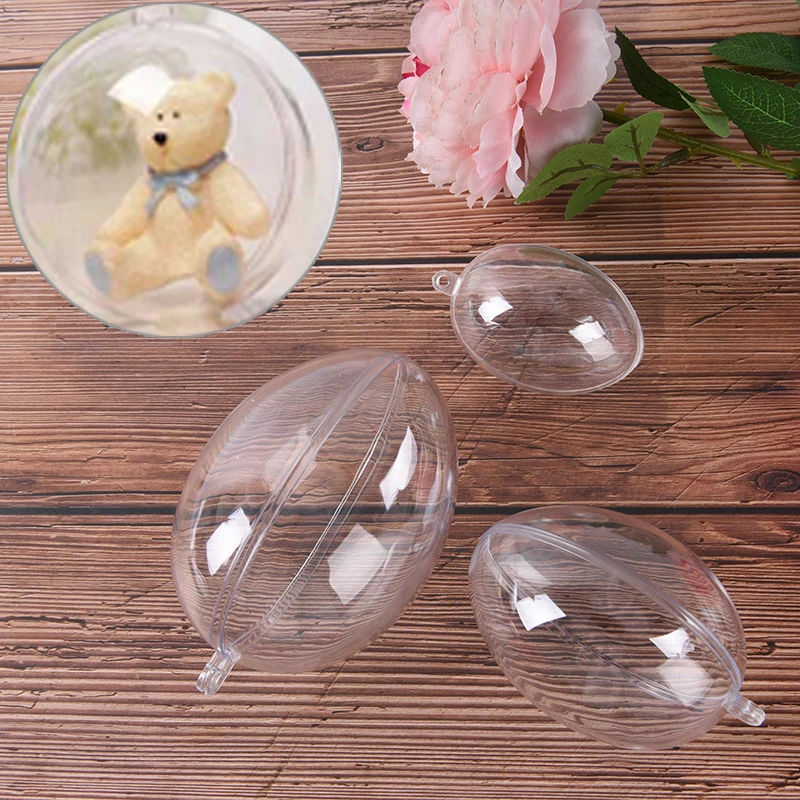 Egg Shape Bag Acrylic Transparent Ball Clear Plastic Ball for Wedding Candy Box Favors New Year Christmas Tree Decorations
Egg Shape Bag Acrylic Transparent Ball Clear Plastic Ball for Wedding Candy Box Favors New Year Christmas Tree Decorations