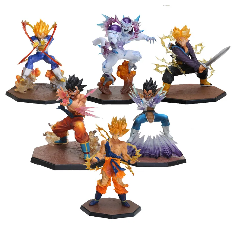 anime Dragon Ball Z Super Saiyan trunks vegeta Frieza son Goku dragonball Action Figure Model Toy Collective Doll
anime Dragon Ball Z Super Saiyan trunks vegeta Frieza son Goku dragonball Action Figure Model Toy Collective Doll