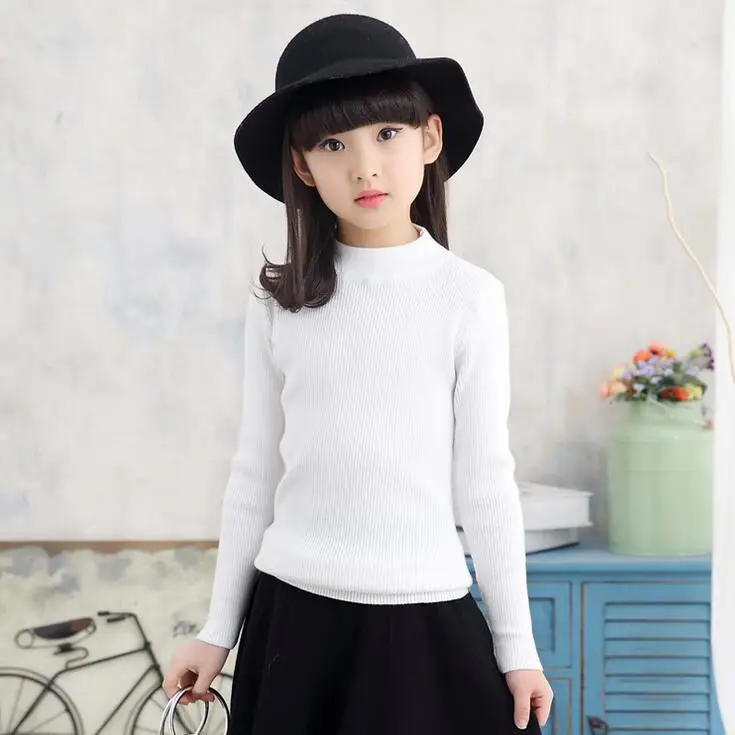 Solid Color Thin Sweaters For Girls O-neck Long Sleeve Basic Knitted Pullover Spring Autumn Children Cardigan Vetement Fille
Solid Color Thin Sweaters For Girls O-neck Long Sleeve Basic Knitted Pullover Spring Autumn Children Cardigan Vetement Fille