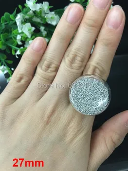 NEW 27MM Round Glass Bubble& Ring set DIY jewelry findings 20sets/lot (Silver Plated/Gold/Antique Bronze Ring can choose)
NEW 27MM Round Glass Bubble& Ring set DIY jewelry findings 20sets/lot (Silver Plated/Gold/Antique Bronze Ring can choose)