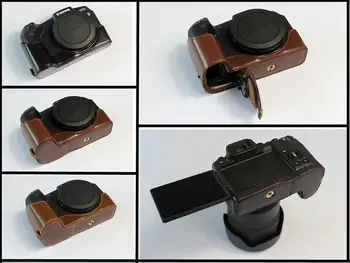 Black/Coffe/Brown Camera PU Leather Case For Canon RP EOSRP Half Body Cover Bottom Cases With Strap
Black/Coffe/Brown Camera PU Leather Case For Canon RP EOSRP Half Body Cover Bottom Cases With Strap