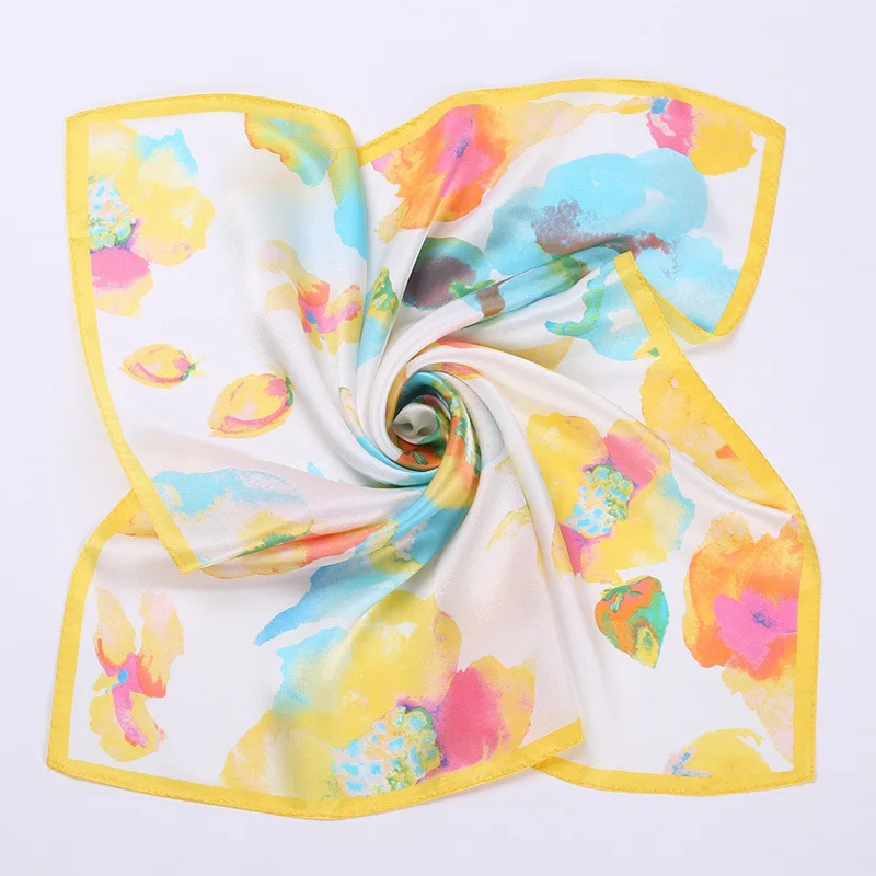 RenYvtil 100% Nature Silk Scarf Printing Satin Kerchief Grace Twill Women Hair Square Hankerchief Luxurious Square Warp Kerchief
RenYvtil 100% Nature Silk Scarf Printing Satin Kerchief Grace Twill Women Hair Square Hankerchief Luxurious Square Warp Kerchief