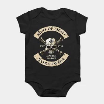 Baby Onesie Baby Bodysuits kid t shirt Summer Printed Sons of Light Worldwide Freemasons Shirt
Baby Onesie Baby Bodysuits kid t shirt Summer Printed Sons of Light Worldwide Freemasons Shirt