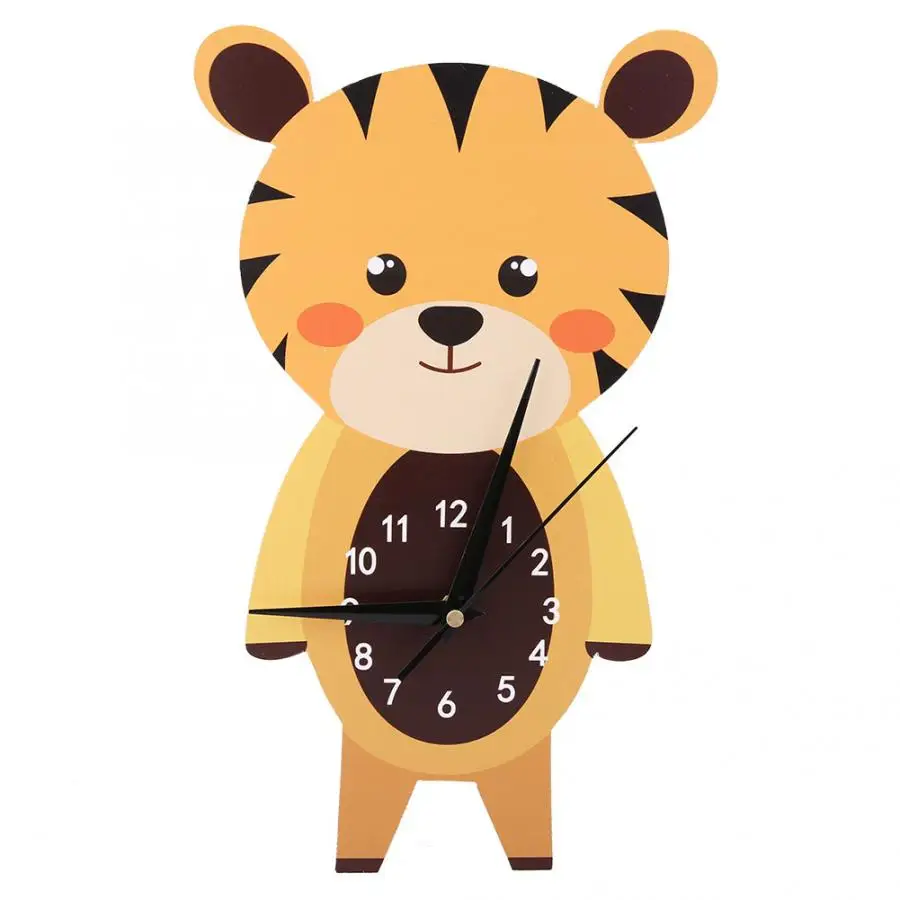 Lovely Cartoon Clock Animal Shape Wall Clock DIY Decor for Kids Room Home Bedroom Wall Decor Home Decoration Accessories
Lovely Cartoon Clock Animal Shape Wall Clock DIY Decor for Kids Room Home Bedroom Wall Decor Home Decoration Accessories