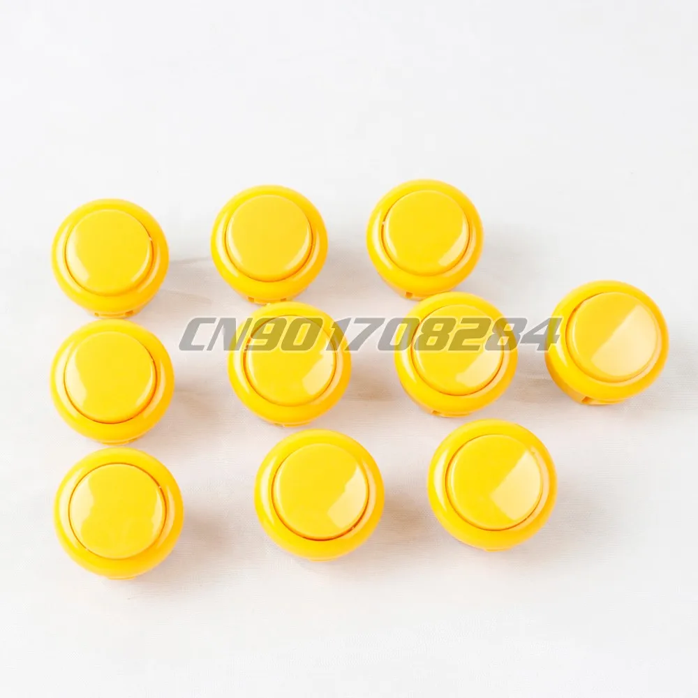 10x New OEM 24mm Push Buttons Replace For Sanwa OBSF-24 OBSN-24 Buttons Arcade Machine Mame Jamma Games Parts Yellow
10x New OEM 24mm Push Buttons Replace For Sanwa OBSF-24 OBSN-24 Buttons Arcade Machine Mame Jamma Games Parts Yellow