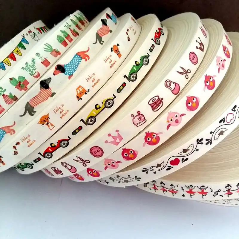 New! 5Yards/lot 15mm 10 Styles option "Hand Made" Design Printed Cotton Ribbon Grosgrain Ribbons DIY Sewing&Packing Accessories
New! 5Yards/lot 15mm 10 Styles option "Hand Made" Design Printed Cotton Ribbon Grosgrain Ribbons DIY Sewing&Packing Accessories