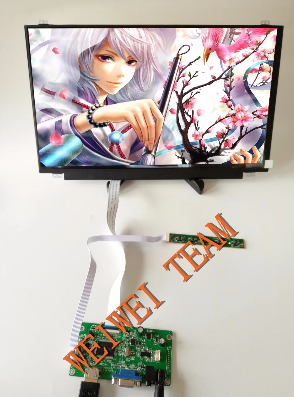 15.6 inch 1080p LCD Screen Module Monitor 1920X1080 HDMI VGA Driver board for Laptop PC windows 7 8 9 10 For Raspberry Pi 3 Car
15.6 inch 1080p LCD Screen Module Monitor 1920X1080 HDMI VGA Driver board for Laptop PC windows 7 8 9 10 For Raspberry Pi 3 Car