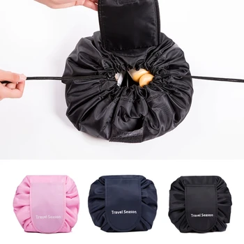 THINKTHENDO Travel Makeup Cosmetic Toiletry Case Wash Organizer Storage Pouch Drawstring Bag 
THINKTHENDO Travel Makeup Cosmetic Toiletry Case Wash Organizer Storage Pouch Drawstring Bag