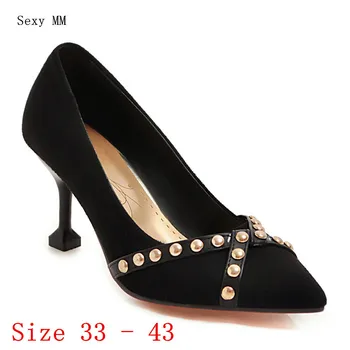 High Heels Women High Heel Shoes Pumps Stiletto Woman Party Wedding Shoes Kitten Heels Plus Size 33 - 40 41 42 43
High Heels Women High Heel Shoes Pumps Stiletto Woman Party Wedding Shoes Kitten Heels Plus Size 33 - 40 41 42 43
