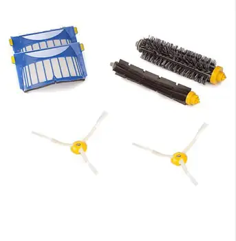 3 Blue AeroVac Filter + 1 set main Brush kit +2 side brush for iRobot Roomba 600 Series 620 630 650 660 accessory Replacment
3 Blue AeroVac Filter + 1 set main Brush kit +2 side brush for iRobot Roomba 600 Series 620 630 650 660 accessory Replacment