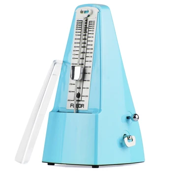 FLEOR Wind Up Mechanical Metronome for Piano Guitar Bass Drum Violin Musical Instruments,Light Blue
FLEOR Wind Up Mechanical Metronome for Piano Guitar Bass Drum Violin Musical Instruments,Light Blue