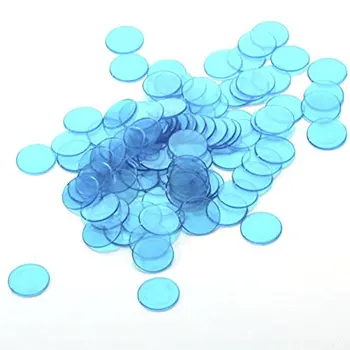 New Approx.100Pcs 3/4 Inch Plastic Bingo Chips, Translucent Design, for Classroom and Carnival Bingo Games Blue
New Approx.100Pcs 3/4 Inch Plastic Bingo Chips, Translucent Design, for Classroom and Carnival Bingo Games Blue