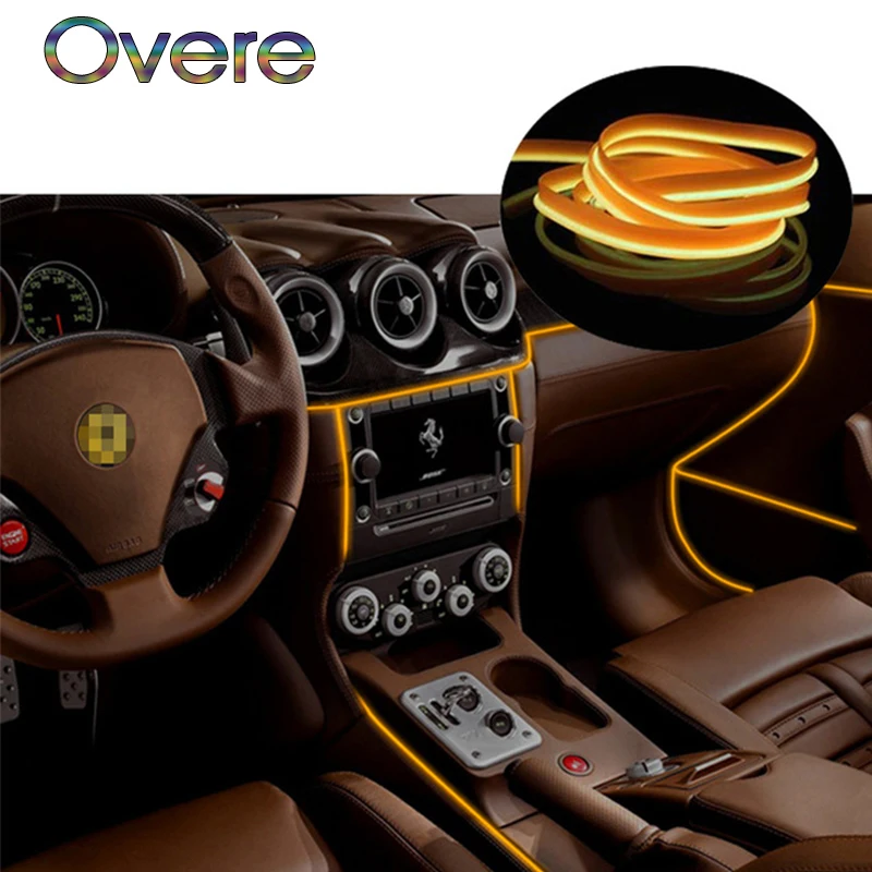 Overe 1Set Car LED Atmosphere Lights Decoration Lamp Strips For BMW E60 E36 E46 E90 E39 E30 F30 F10 F20 X5 E53 E70 E87 E34
Overe 1Set Car LED Atmosphere Lights Decoration Lamp Strips For BMW E60 E36 E46 E90 E39 E30 F30 F10 F20 X5 E53 E70 E87 E34